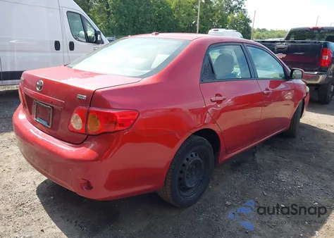 2010 Toyota Corolla Xle z USA, uszkodzony, nr VIN 2T1BU4EE2AC385819